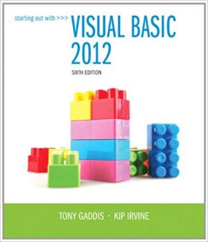 starting out with visual basic 2012 6th edition gaddis test bank