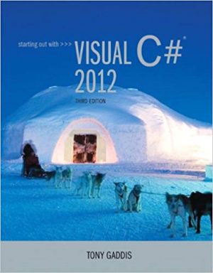 starting out with visual c 2010 2nd edition gaddis test bank