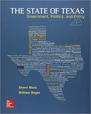 state of texas government politics and policy 2nd edition mora test bank