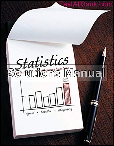statistics the art and science of learning from data agresti