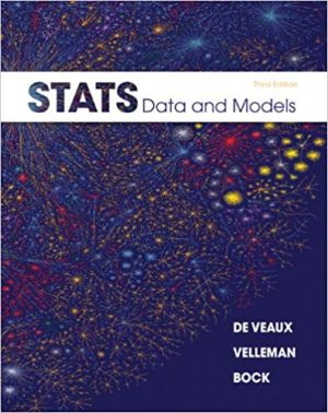 stats data and models 3rd edition de veaux solutions manual