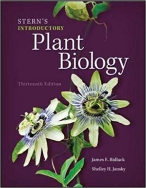 sterns introductory plant biology 13th edition bidlack solutions manual