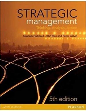 Essentials Of Strategic Management 5th Edition Hunger Solutions Manual