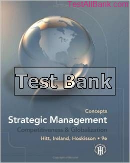 Strategic Management Concepts And Cases Competitiveness And ...