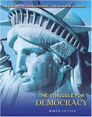 struggle for democracy 9th edition greenberg test bank