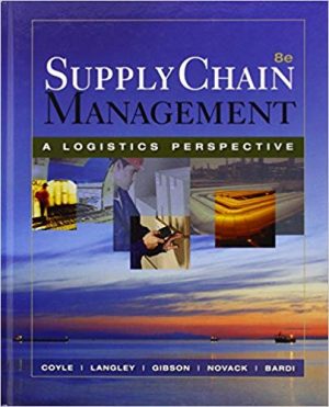 supply chain management a logistics perspective 8th edition coyle test bank