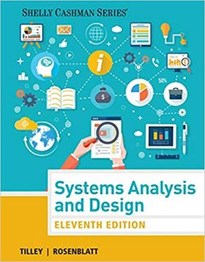 systems analysis and design 11th edition tilley test bank