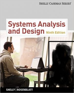 systems analysis and design 9th edition shelly test bank