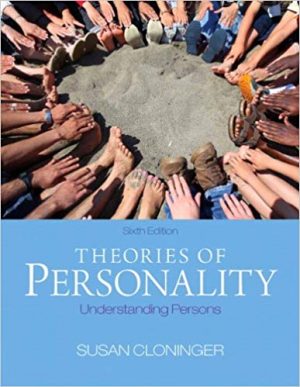 theories of personality understanding persons 6th edition cloninger test bank
