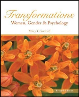 transformations women gender and psychology 2nd edition crawford test bank