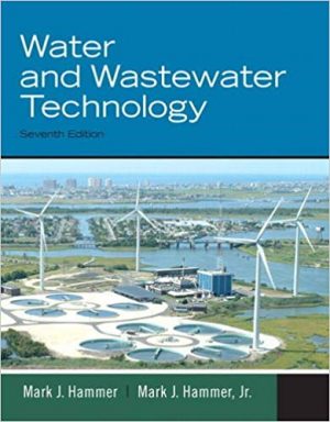 water and wastewater technology 7th edition hammer solutions manual