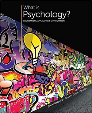 what is psychology foundations applications and integration 3rd edition pastorino test bank