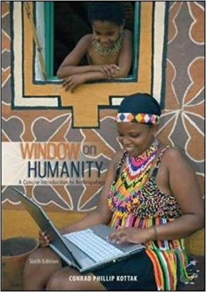 window on humanity a concise introduction to general anthropology 6th edition kottak test bank