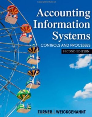 accounting information systems the processes and controls 2nd edition turner test bank