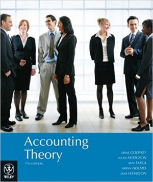 accounting theory 7th edition godfrey solutions manual