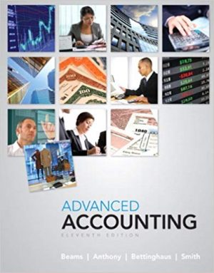 advanced accounting 11th edition beams test bank