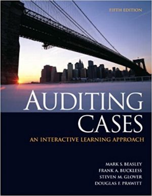 auditing cases an interactive learning approach 5th edition beasley solutions manual