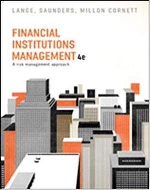 financial institutions management 4th edition lange test bank