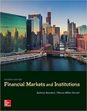 financial markets and institutions 7th edition saunders test bank