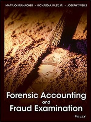forensic accounting and fraud examination 1st edition kranacher test bank