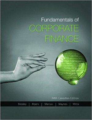 fundamentals of corporate finance canadian 5th edition brealey test bank