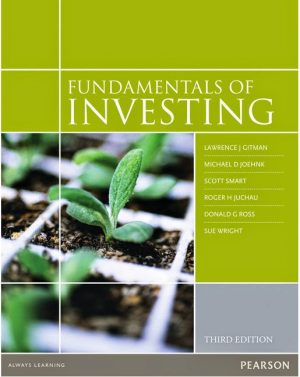 fundamentals of investing australian 3rd edition ross solutions manual