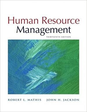 human resource management 13th edition mathis solutions manual