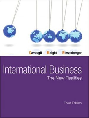 international business the new realities 3rd edition cavusgil solutions manual