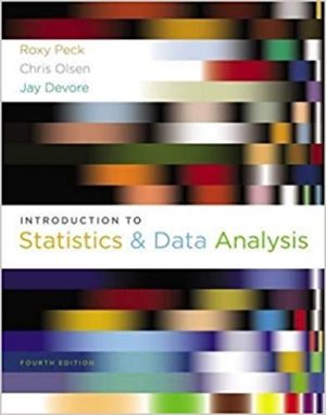 introduction to statistics and data analysis 4th edition peck test bank