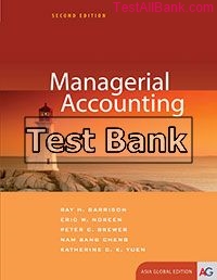 managerial accounting asia global 2nd edition garrison test bank