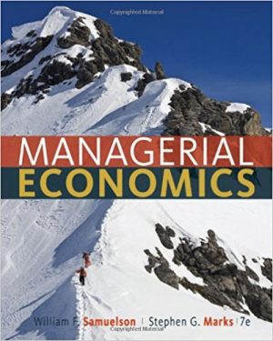 managerial economics 7th edition samuelson test bank