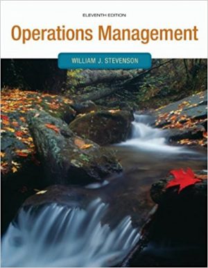 operations management 11th edition stevenson solutions manual