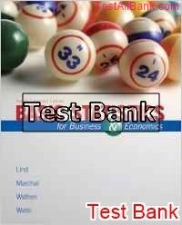 basic statistics for business and economics canadian 4th edition lind test bank