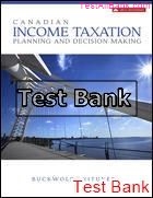 canadian income taxation 2015 2016 1st edition buckwold test bank