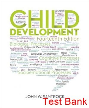 child development an introduction 14th edition santrock test bank