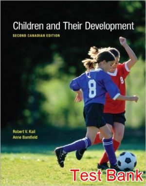 children and their development canadian 2nd edition kail test bank