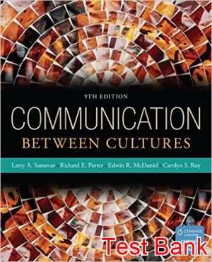 communication between cultures 9th edition samovar test bank
