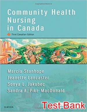community health nursing in canada 2nd edition stanhope test bank