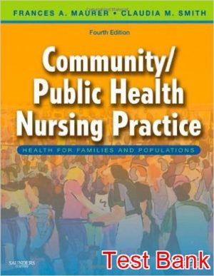community public health nursing practice 4th edition maurer test bank
