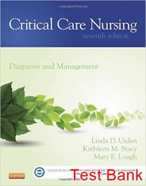 critical care nursing 7th edition urden test bank