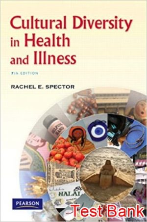 cultural diversity in health and illness 7th edition spector test bank