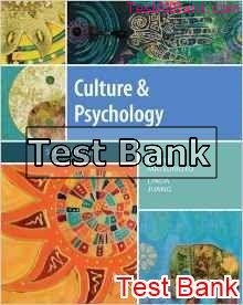 culture and psychology 5th edition matsumoto test bank