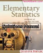 elementary statistics looking at the big picture 1st edition pfenning solutions manual