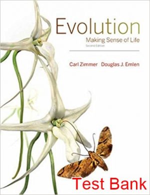 evolution making sense of life 2nd edition zimmer test bank