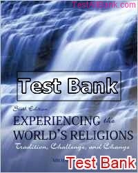 experiencing the worlds religion 6th edition malloy test bank