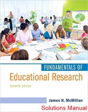 fundamentals of educational research 7th edition mcmillan solutions manual