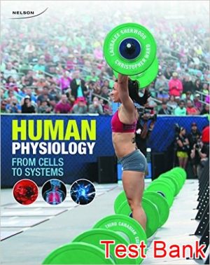 human physiology from cells to systems 3rd edition sherwood test bank