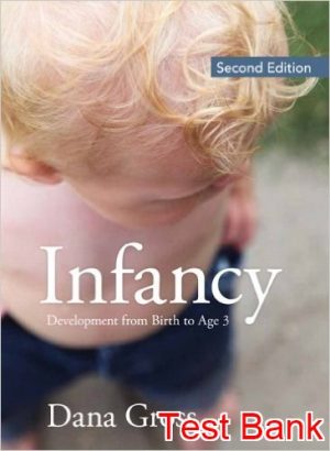 infancy development from birth to age 3 2nd edition gross test bank