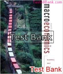 macroeconomics canadian 12th edition mcconnell test bank