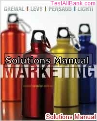 marketing canadian 2nd edition grewal solutions manual